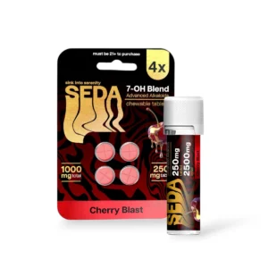 Seda 7-OH Blend Cherry Blast 250mg Chewable Tablet