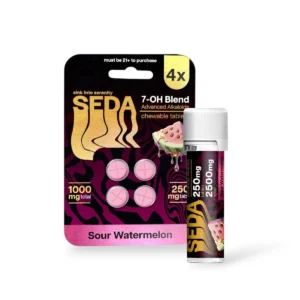 Seda 7-OH Blend Sour Watermelon 250mg Chewable Tablet
