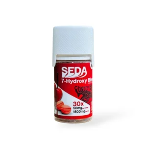 Seda 7-hydroxymitragynine Chewable Tablet Cherry Blast 50mg Per Tablet