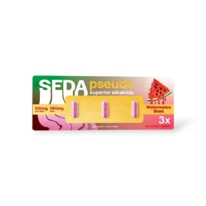 Seda Pseudo Watermelon Blast Chewable Tablets 120mg